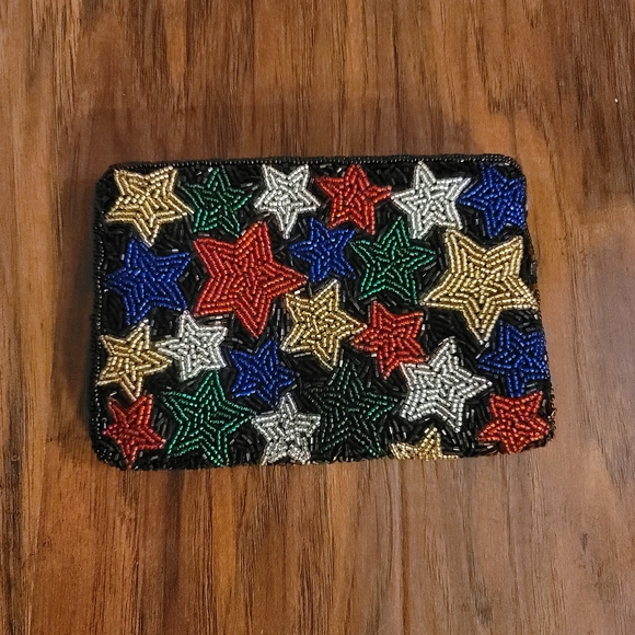 VINTAGE NEIMAN MARCUS Beaded Clutch - Picture 2 of 5